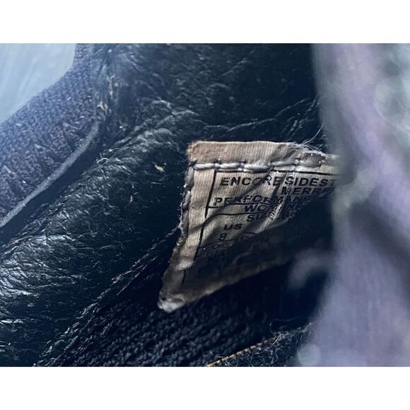 Merrell Women’s Ortholite Black and Grey Buckle Slip On Shoes Sz 8 US - Picture 4 of 9